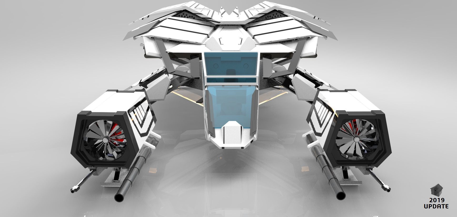 THE BAT batwing 3D print model_10