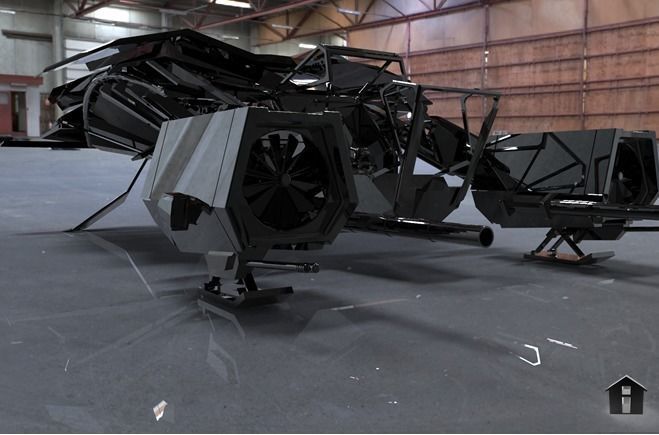 THE BAT batwing 3D print model_15
