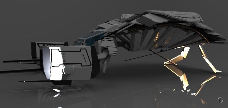 THE BAT batwing 3D print model_12