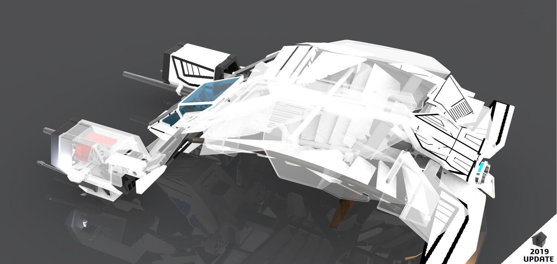 THE BAT batwing 3D print model_13