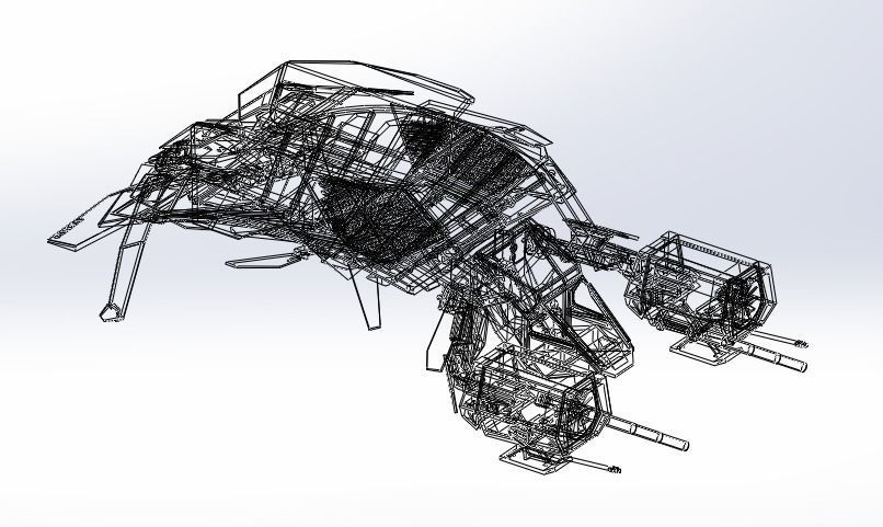 THE BAT batwing 3D print model_20
