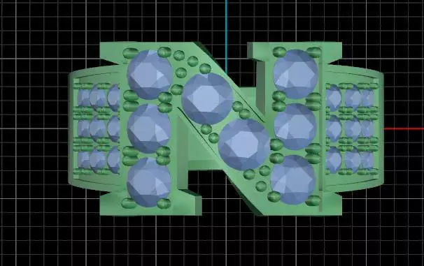 The N Ring  a refined symbol of individuality 3D print model_0