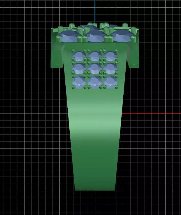 The N Ring  a refined symbol of individuality 3D print model_2