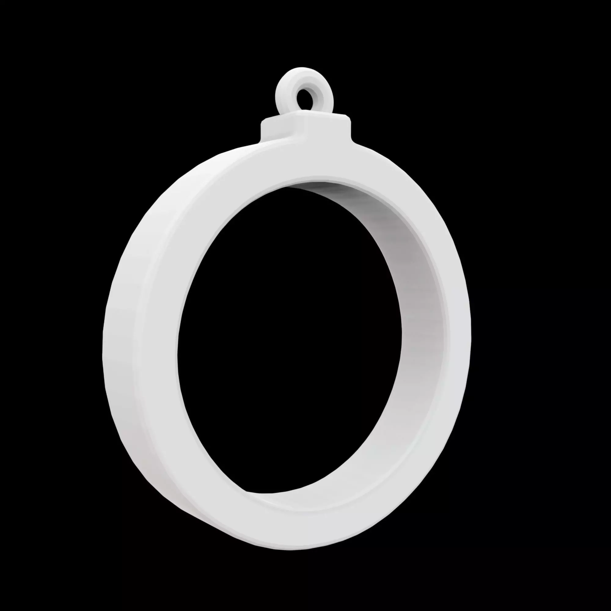 Hanging Geometric Ornament 3D Print Model 3D print model_3