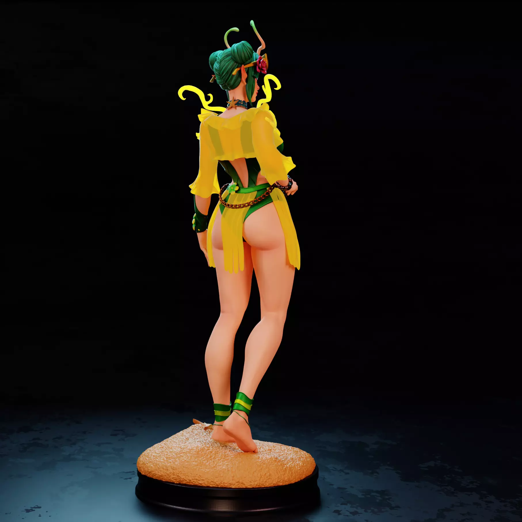 Mantis  Summer Skin  Marvel Rivals 3D print model_2