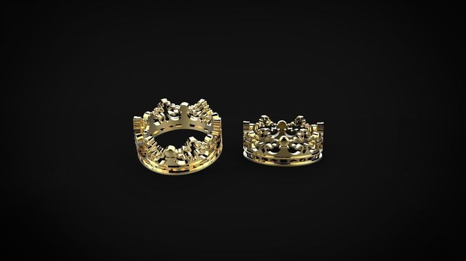 crown little weight 3D print model