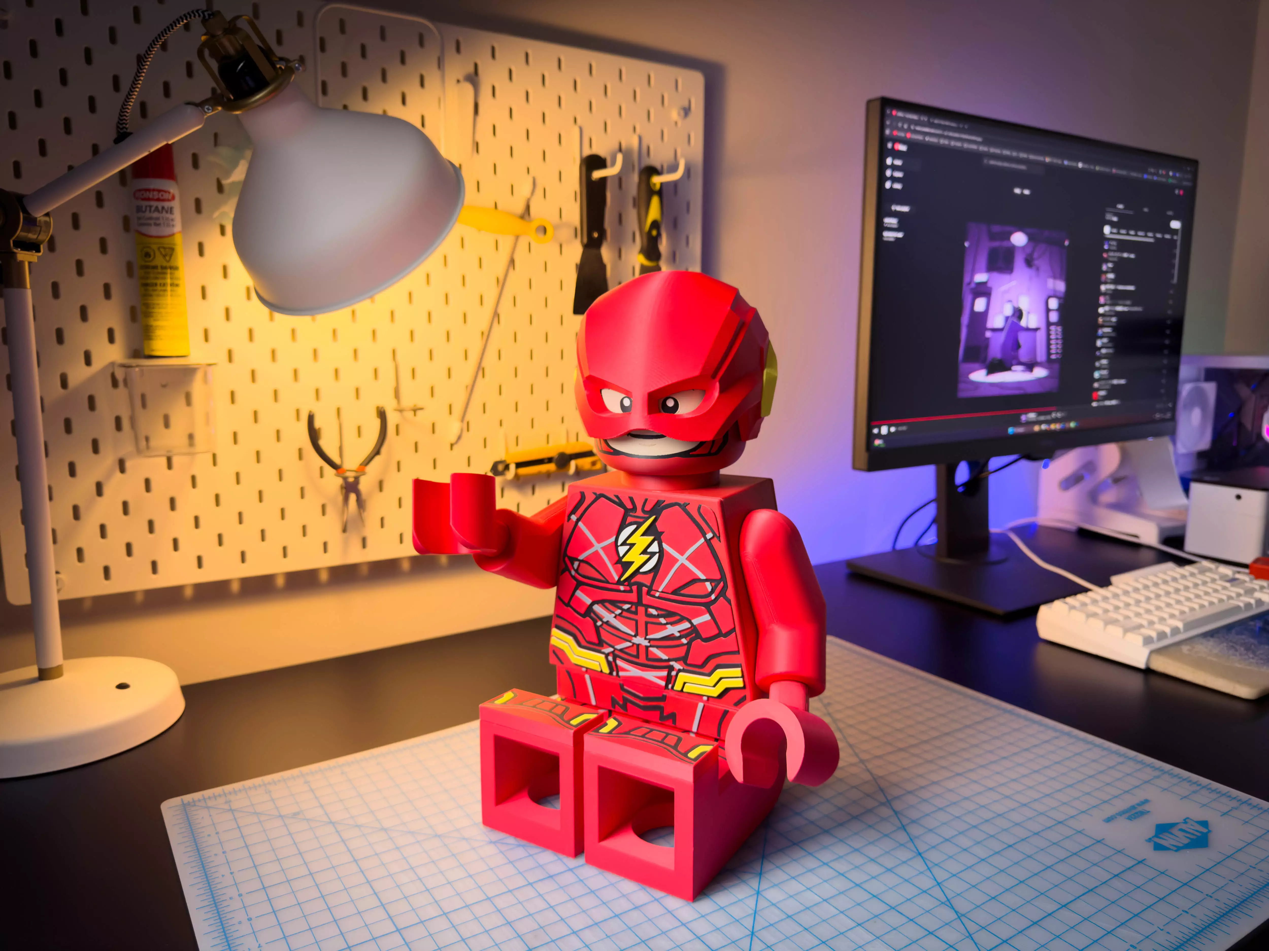 The Flash Modular Figure Fastest Figure Alive 3D print model_3