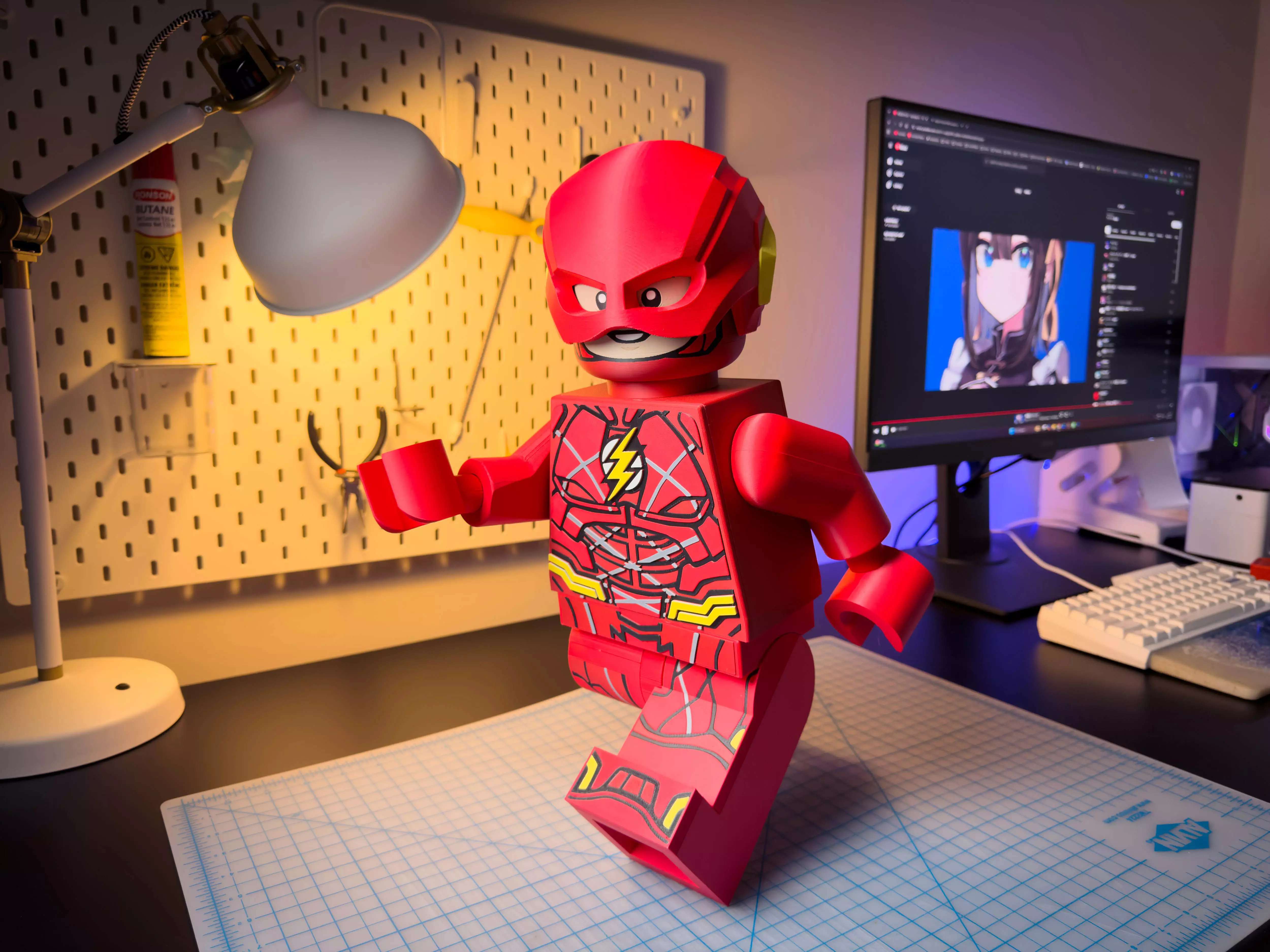The Flash Modular Figure Fastest Figure Alive 3D print model_0