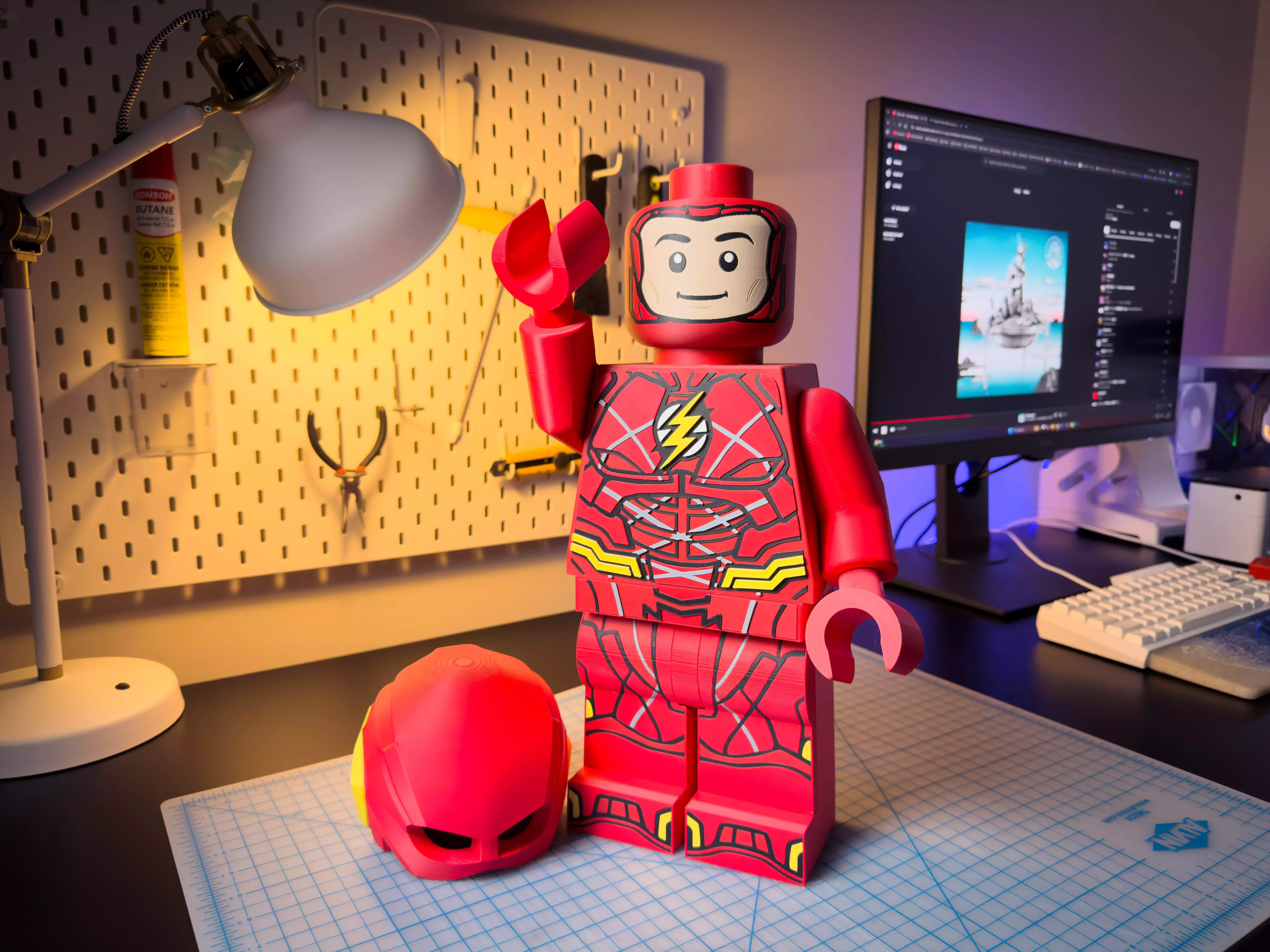 The Flash Modular Figure Fastest Figure Alive 3D print model_5