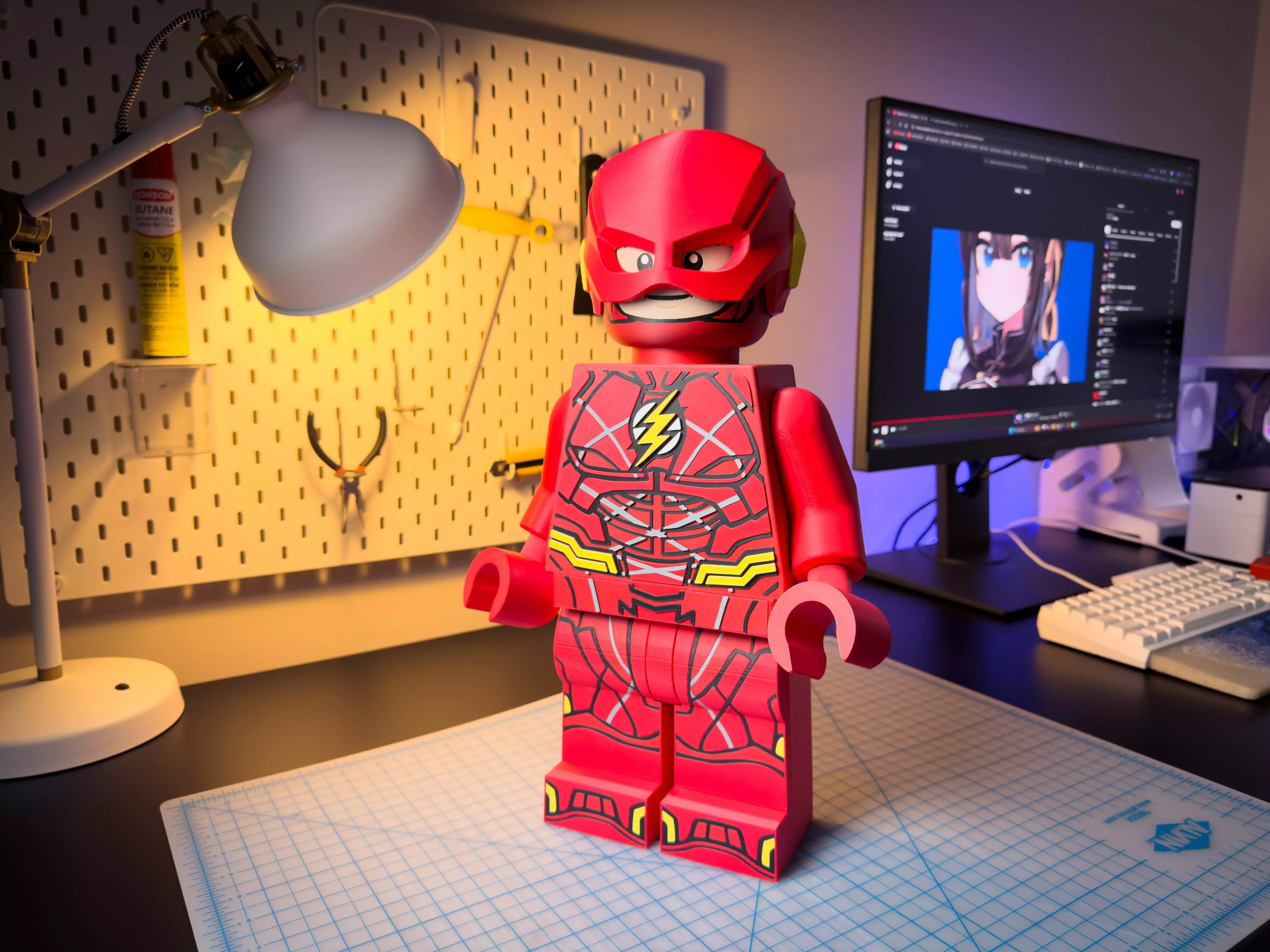 The Flash Modular Figure Fastest Figure Alive 3D print model_1