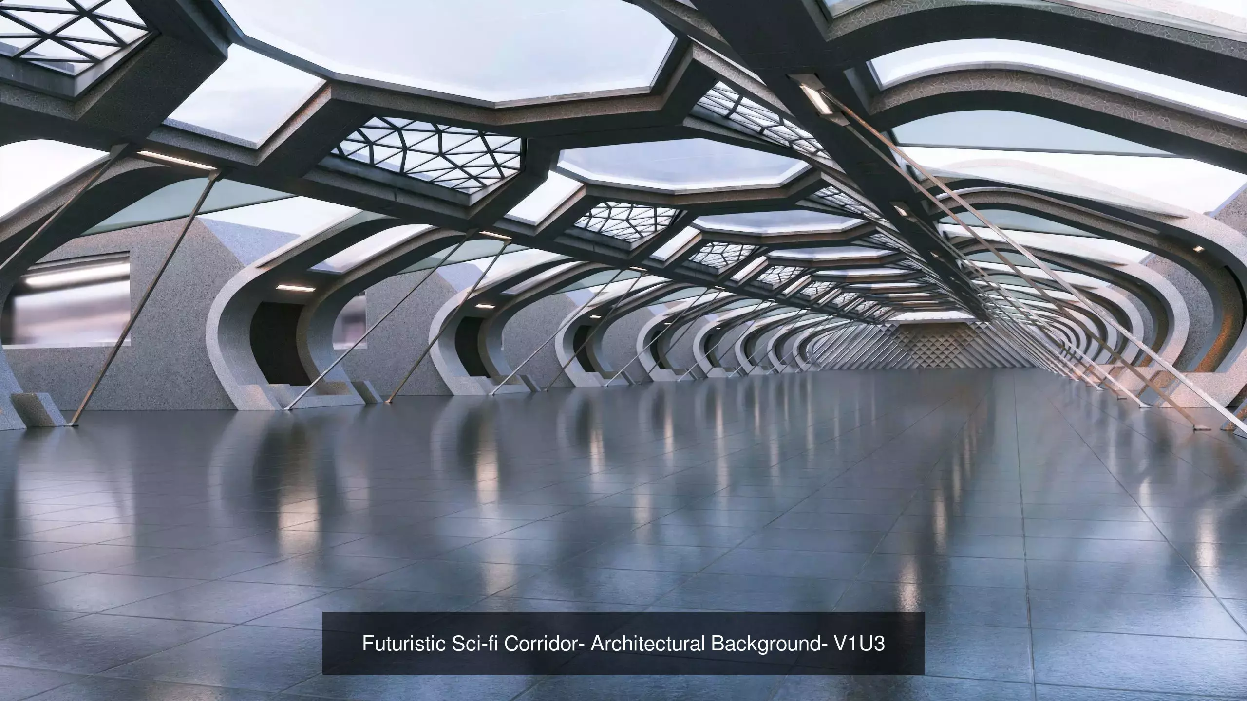 Modern Architectural Background Pack II - 3 in 1 Collection _2