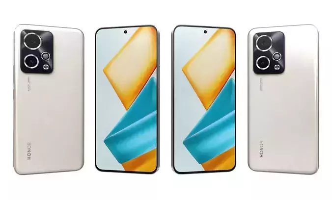 Honor 90 GT Gold High Poly 