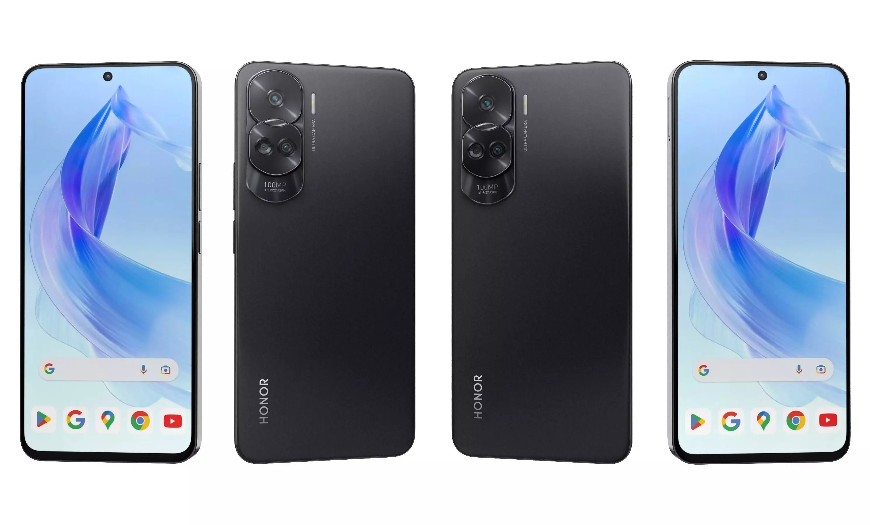 Honor 90 Lite All Colors High Poly  3D model_38