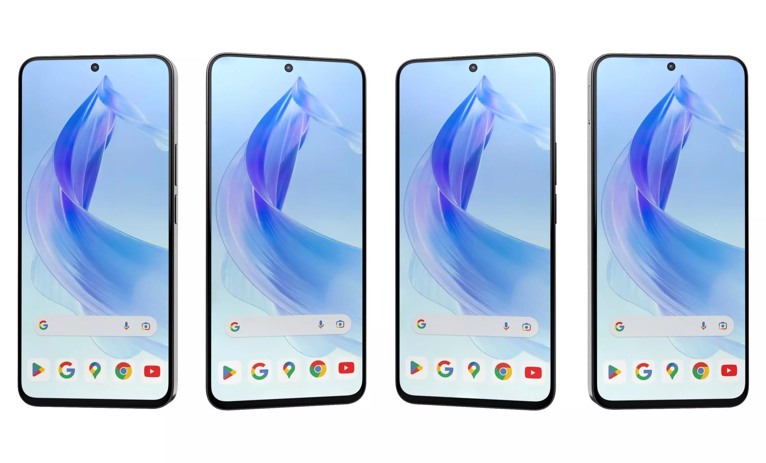 Honor 90 Lite All Colors High Poly  3D model_42