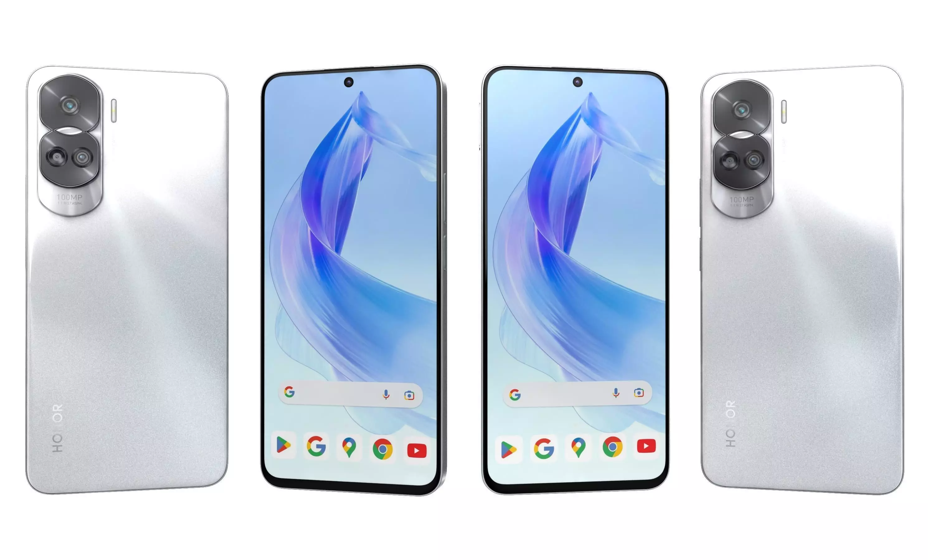 Honor 90 Lite All Colors High Poly  3D model_14