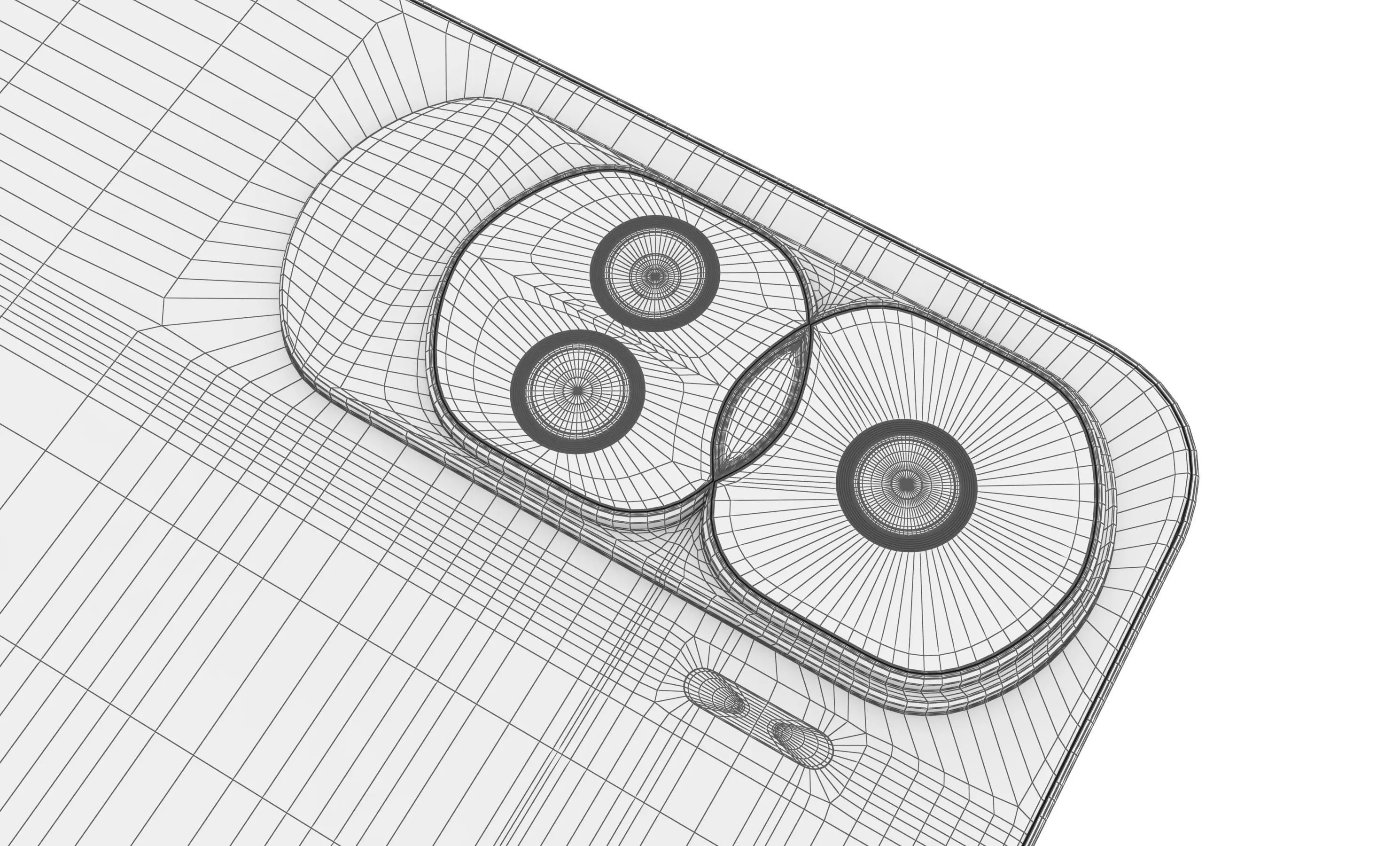 Honor 90 Lite All Colors High Poly  3D model_39