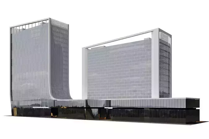 Twin-Tower Office Complex