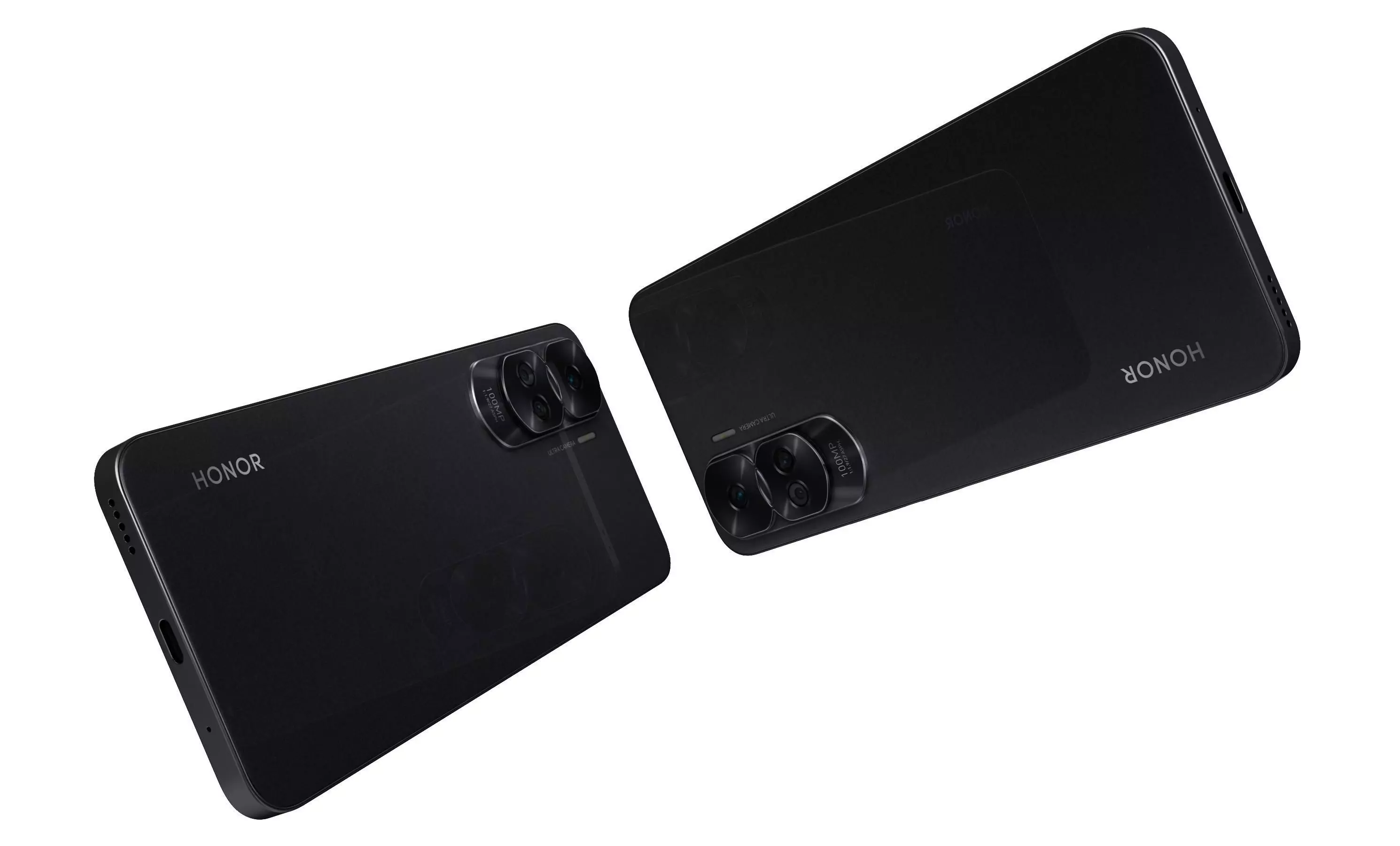 Honor 90 Lite Black High Poly  3D model_4