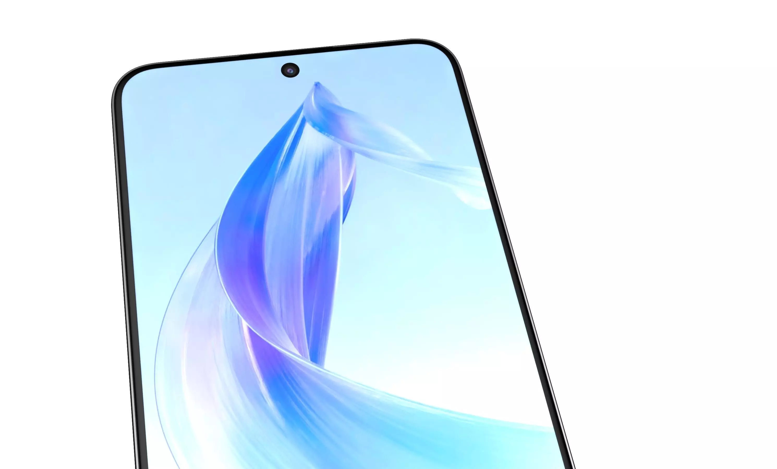 Honor 90 Lite Black High Poly  3D model_8