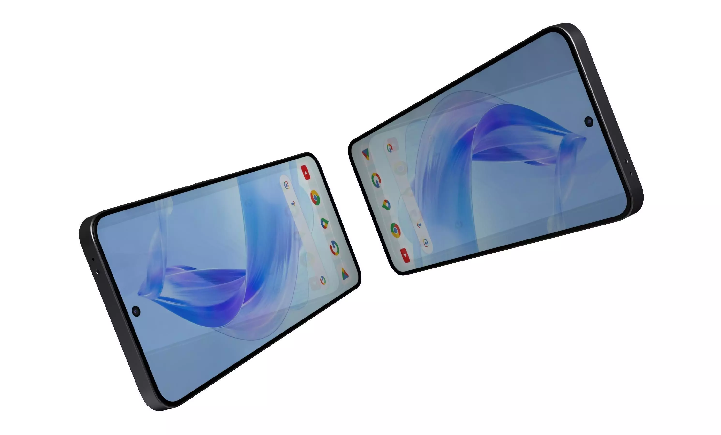 Honor 90 Lite Black High Poly  3D model_3