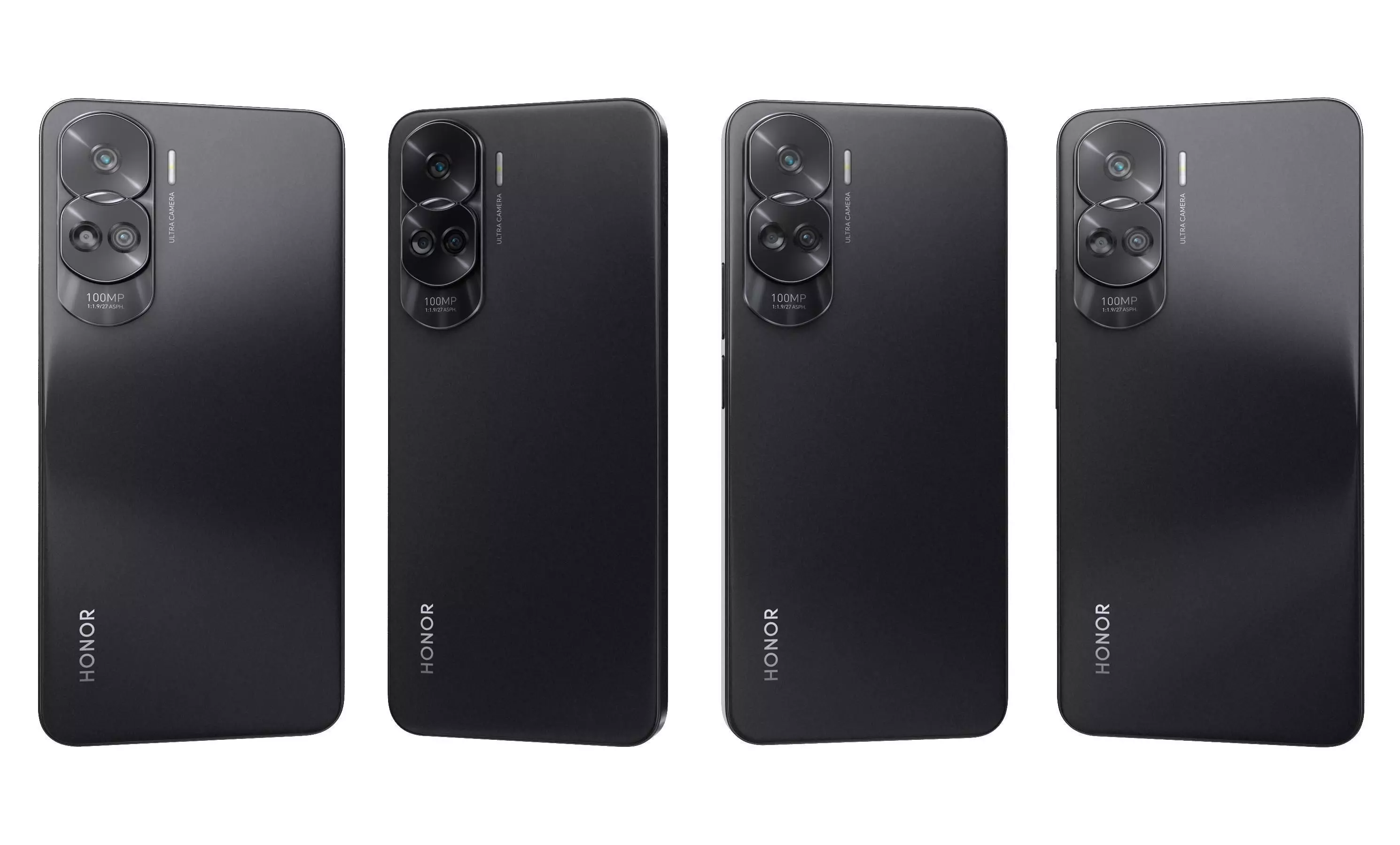 Honor 90 Lite Black High Poly  3D model_25