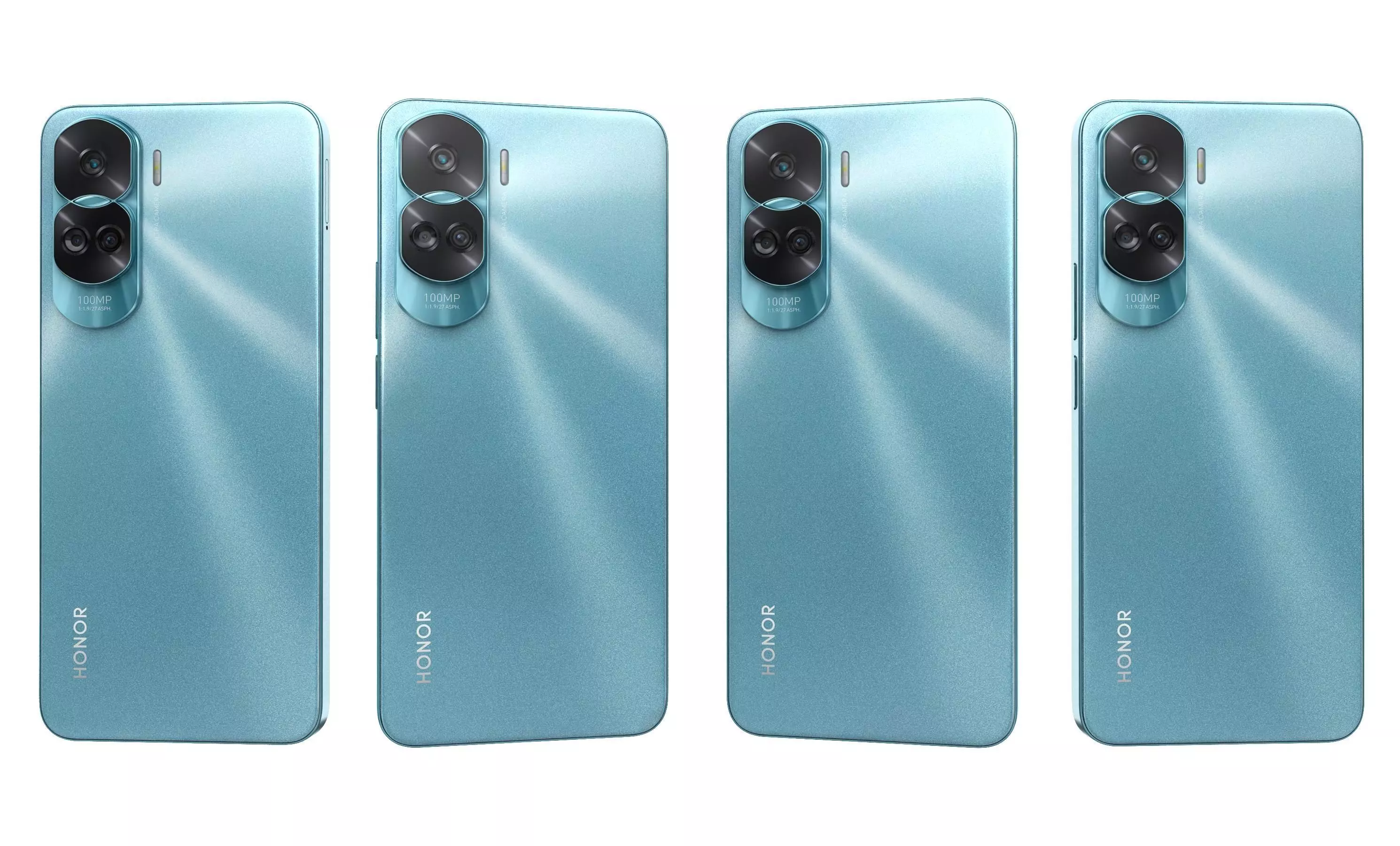 Honor 90 Lite Blue  High Poly  3D model_27