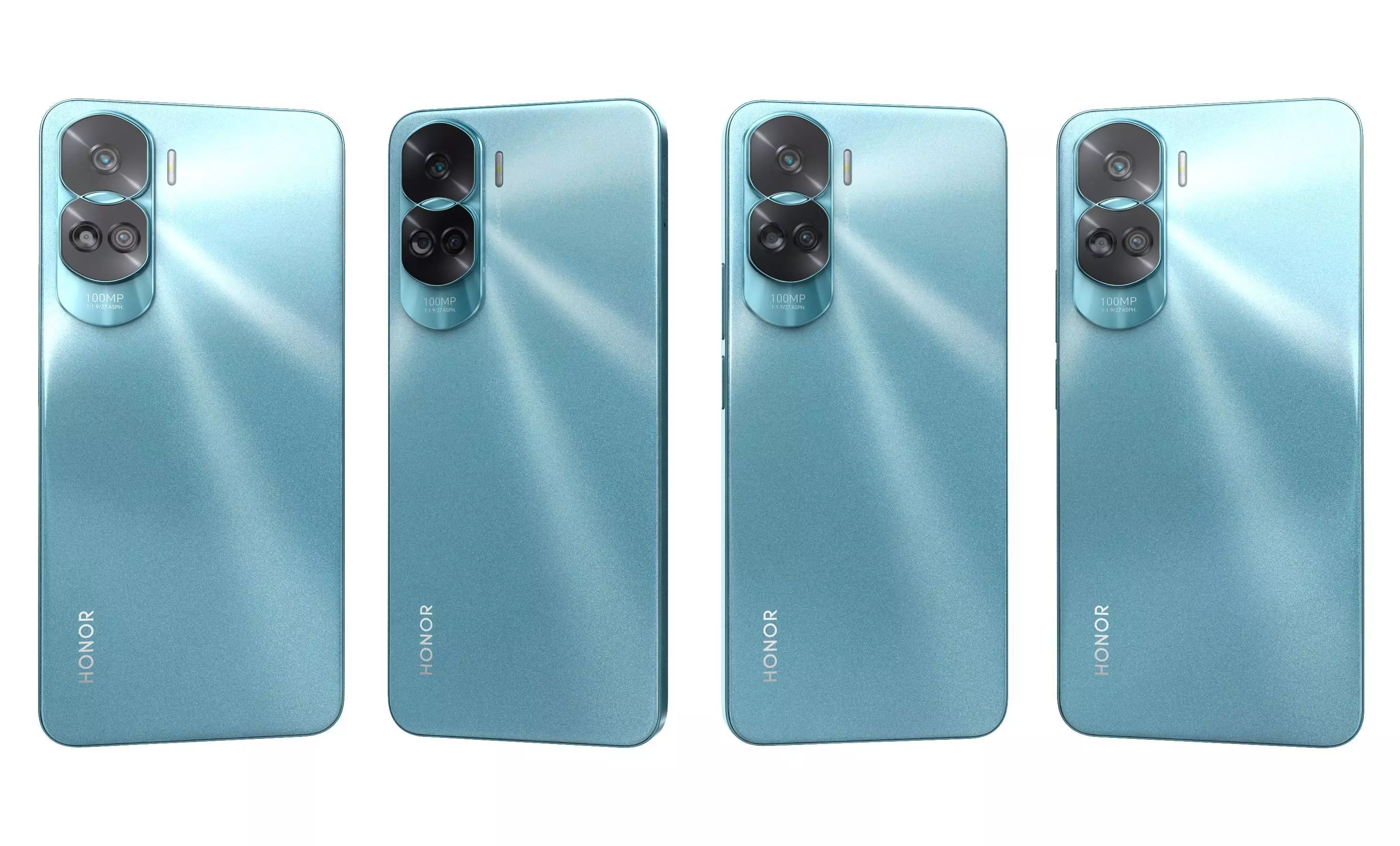 Honor 90 Lite Blue  High Poly  3D model_25