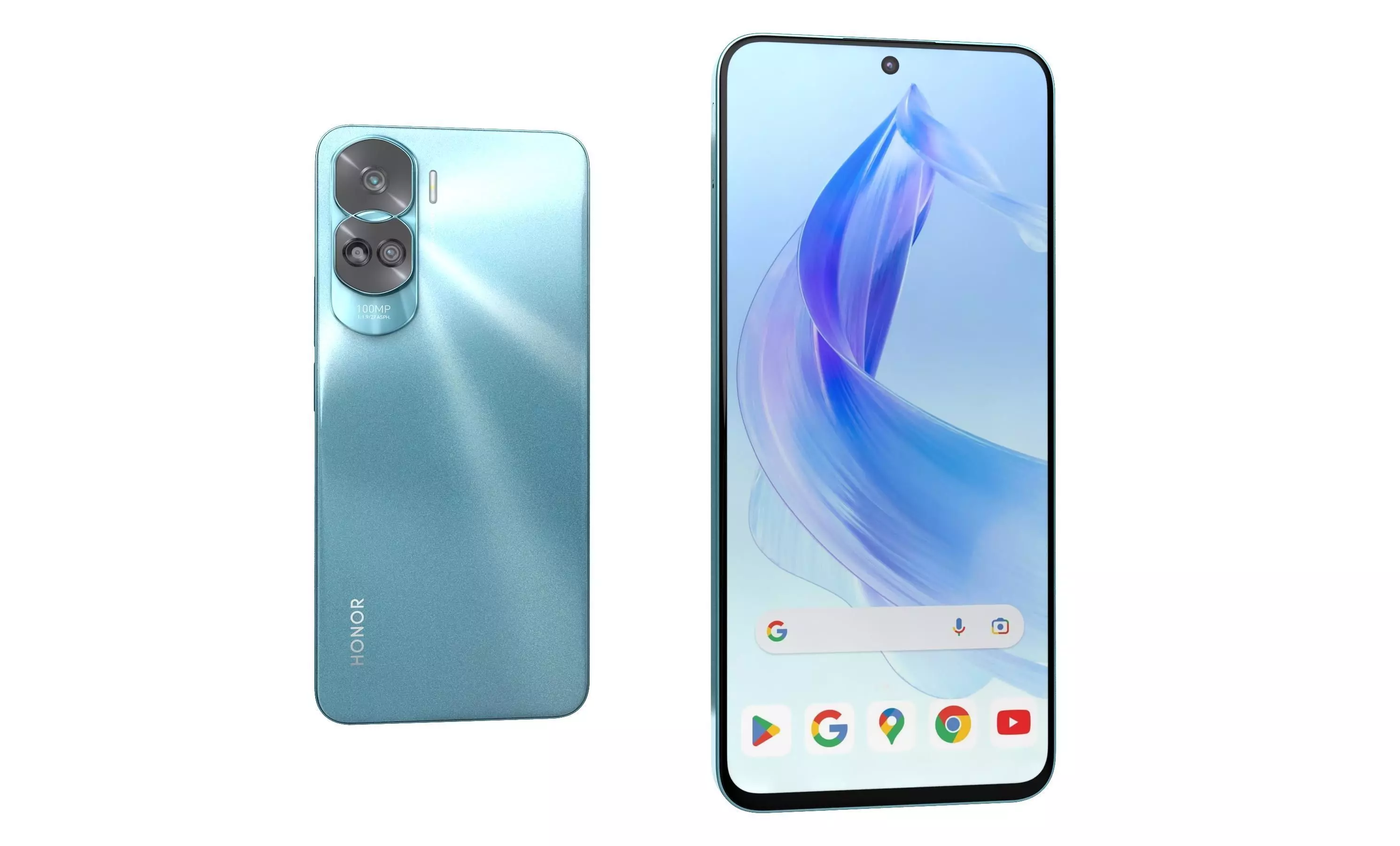 Honor 90 Lite Blue  High Poly  3D model_30