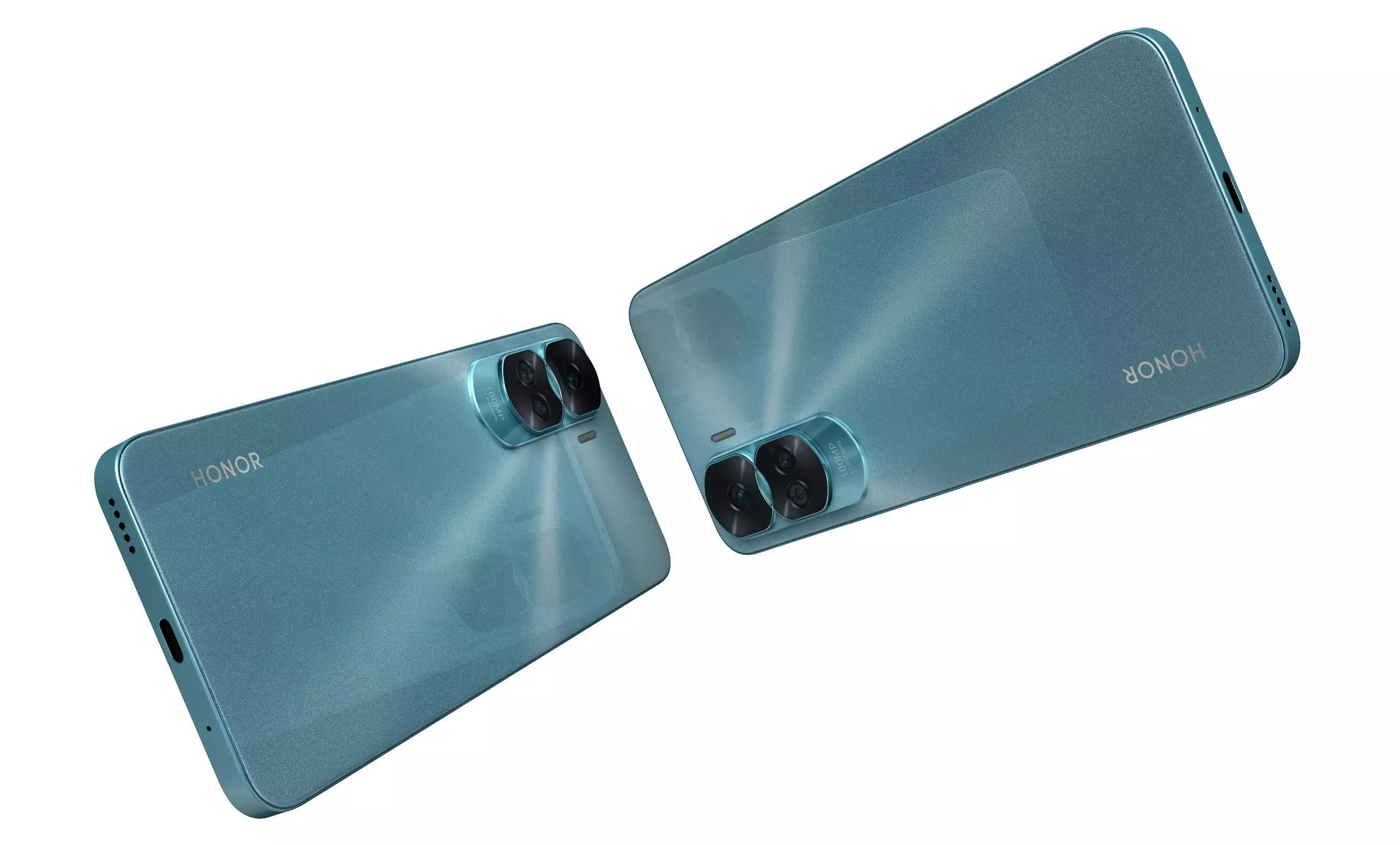 Honor 90 Lite Blue  High Poly  3D model_4