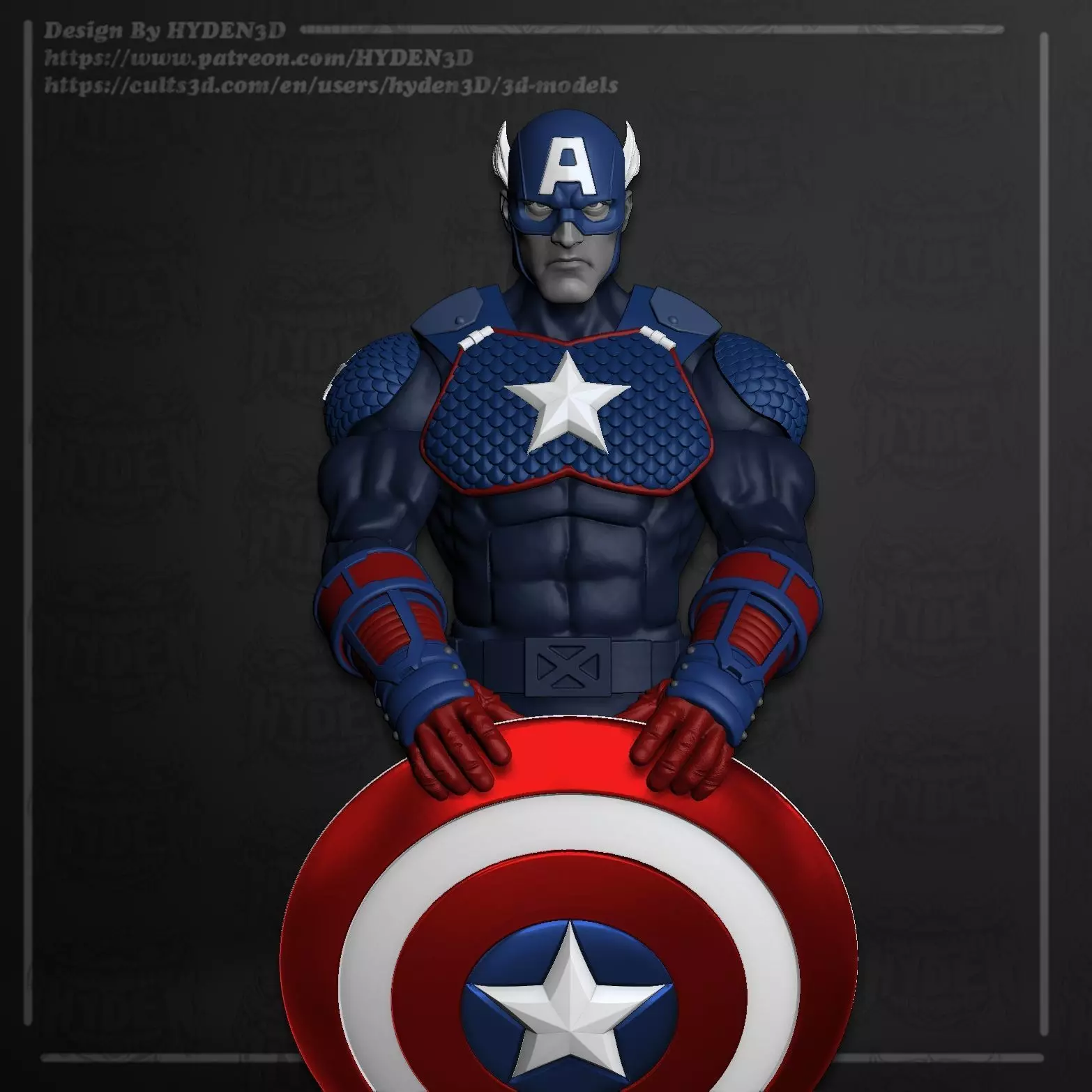 captain kit 3D print model_6