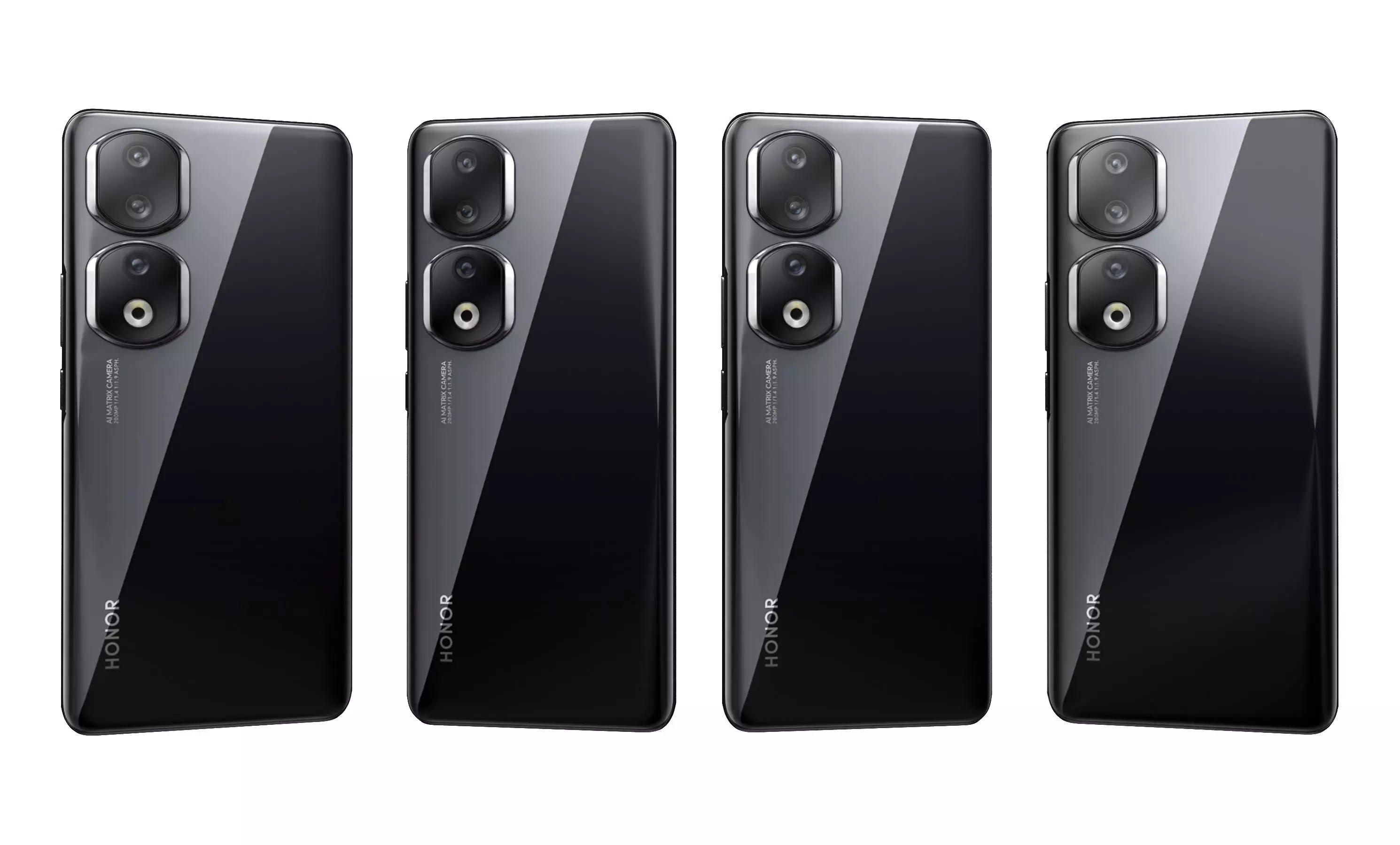 Honor 90 Pro All Colors High Poly 3D model_28