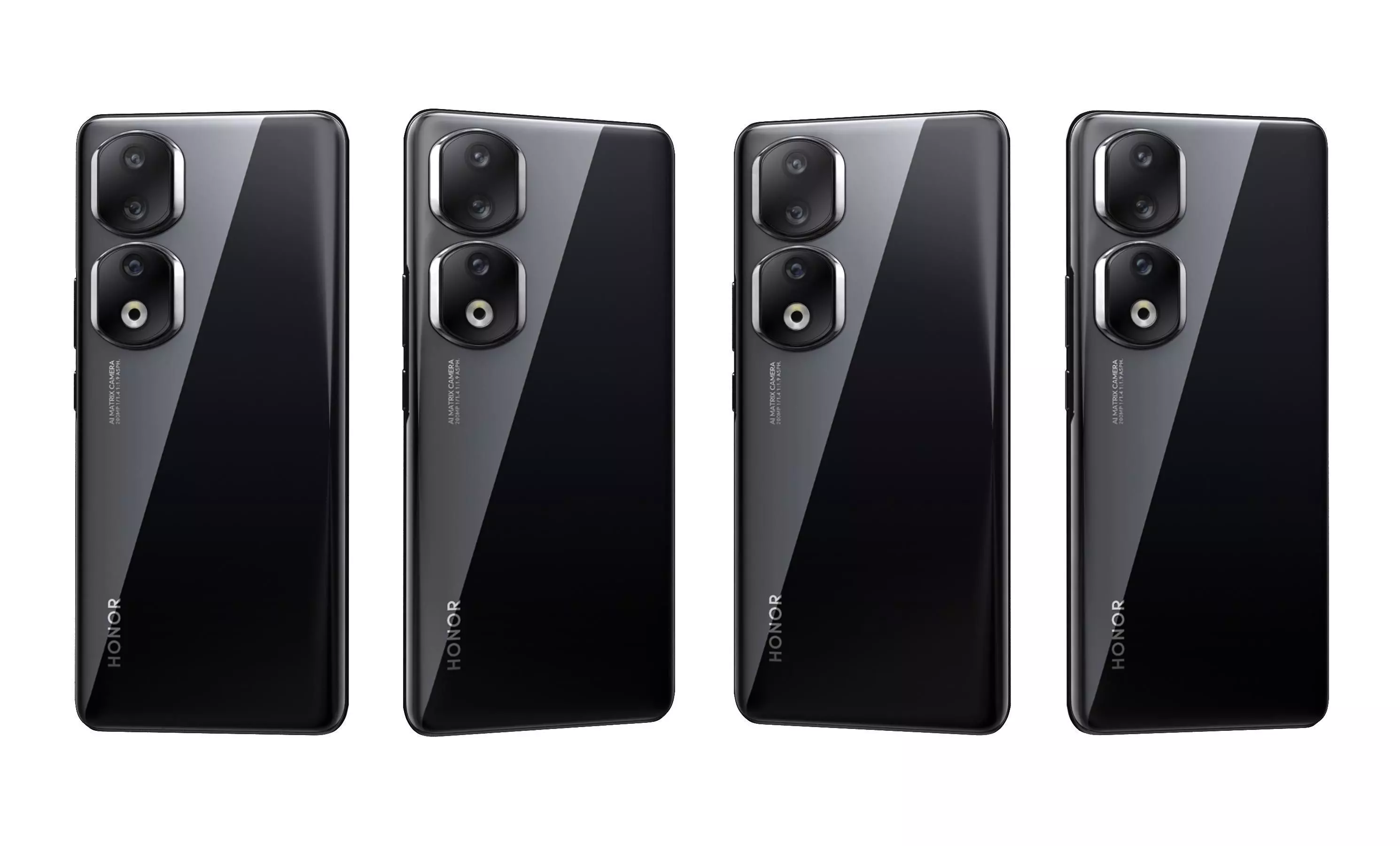 Honor 90 Pro All Colors High Poly 3D model_42