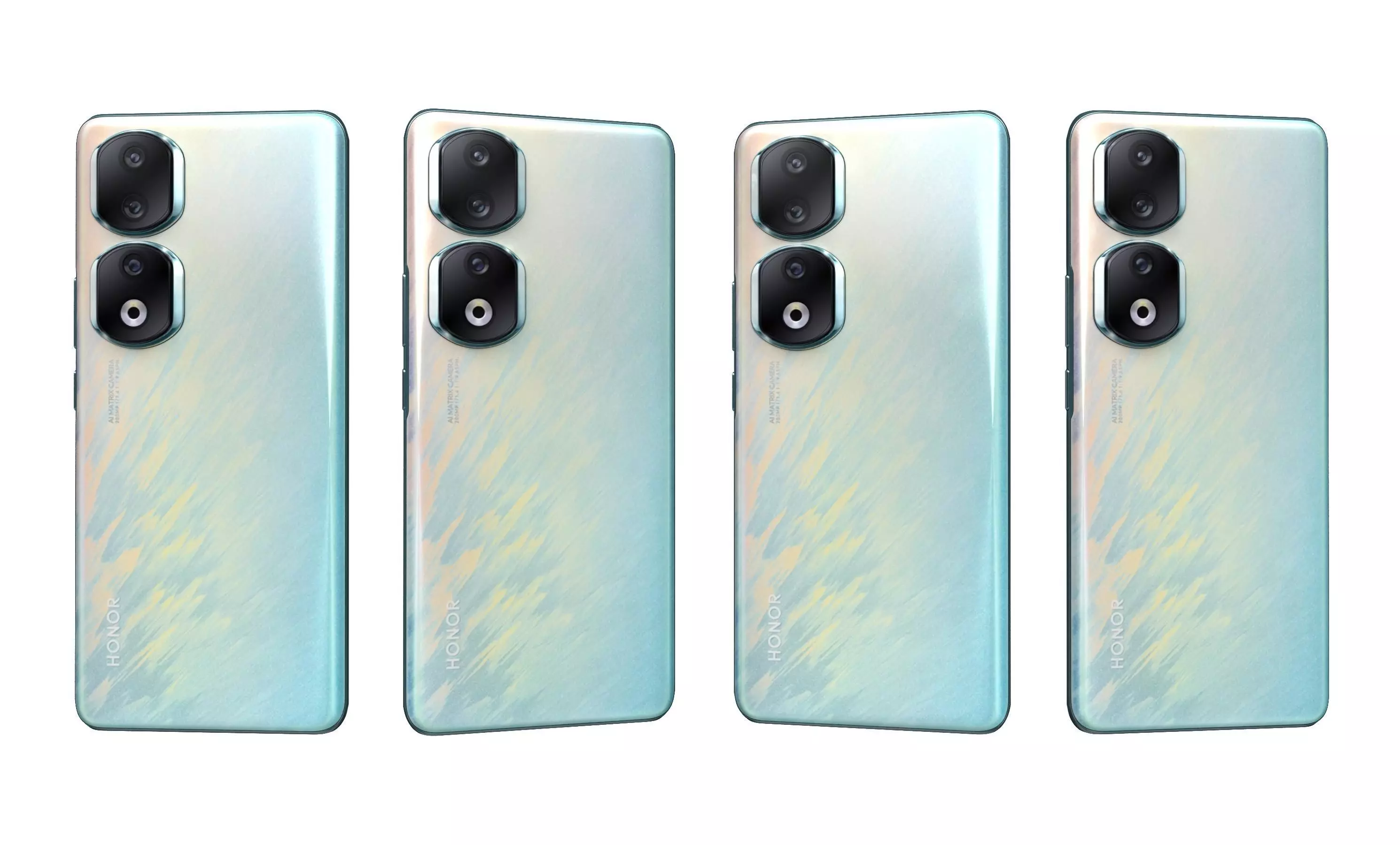 Honor 90 Pro All Colors High Poly 3D model_23
