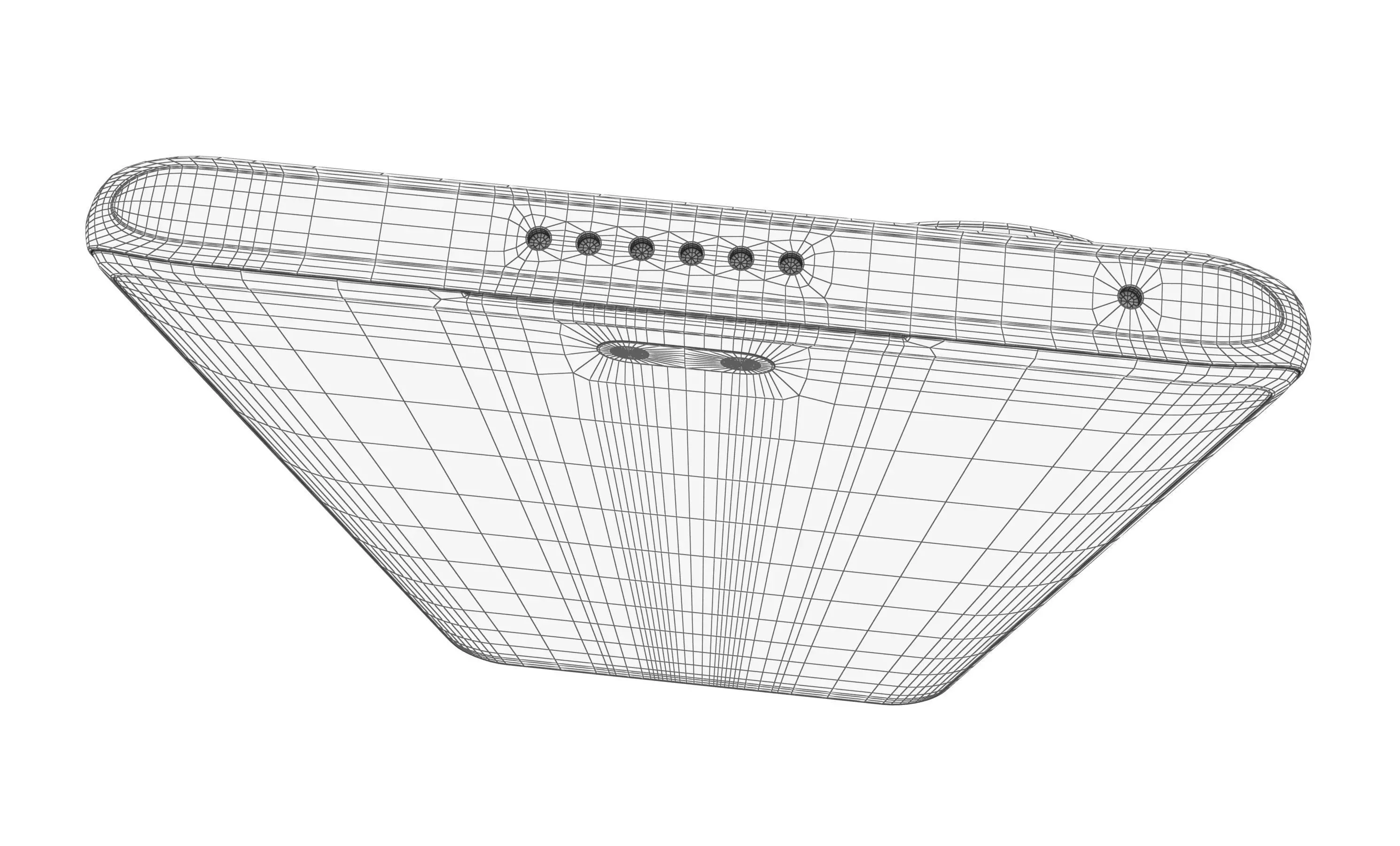 Honor 90 Pro Green High Poly 3D model_13