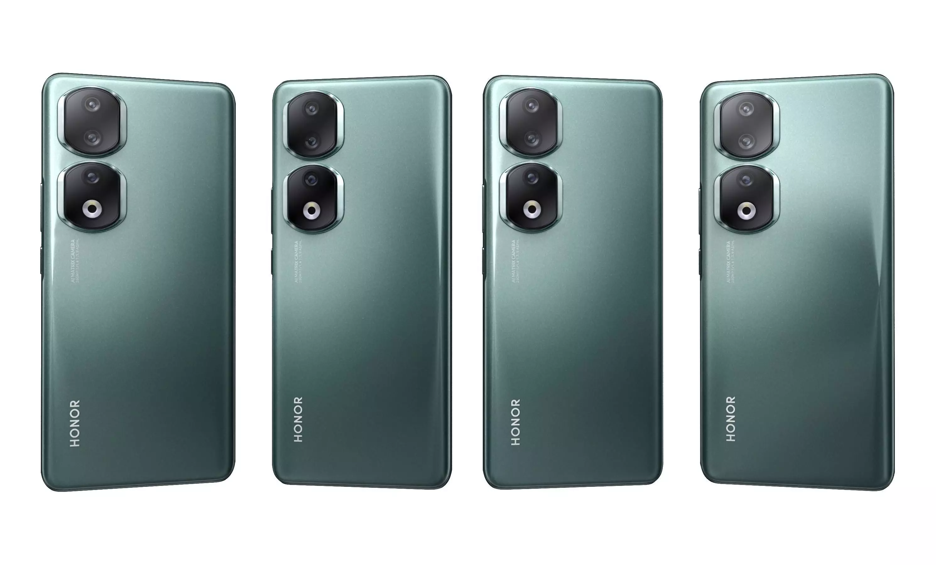 Honor 90 Pro Green High Poly 3D model_24