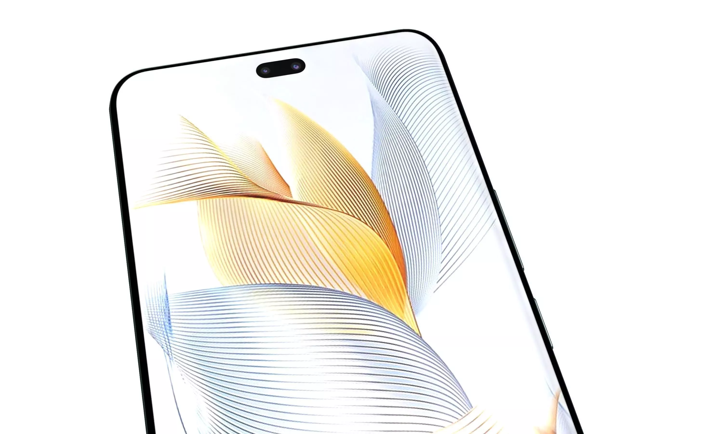 Honor 90 Pro Green High Poly 3D model_8