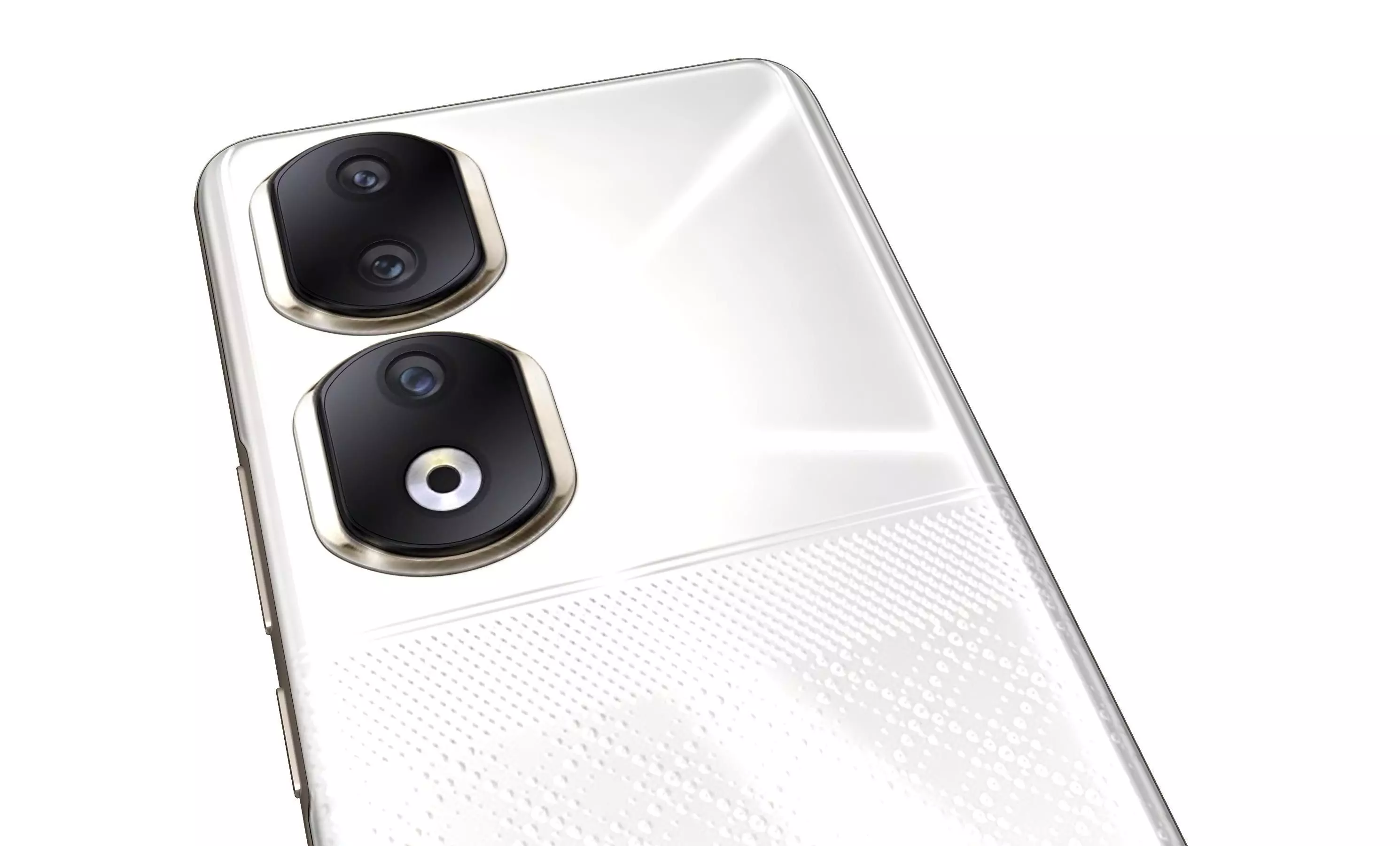 Honor 90 Pro White High Poly 3D model_9