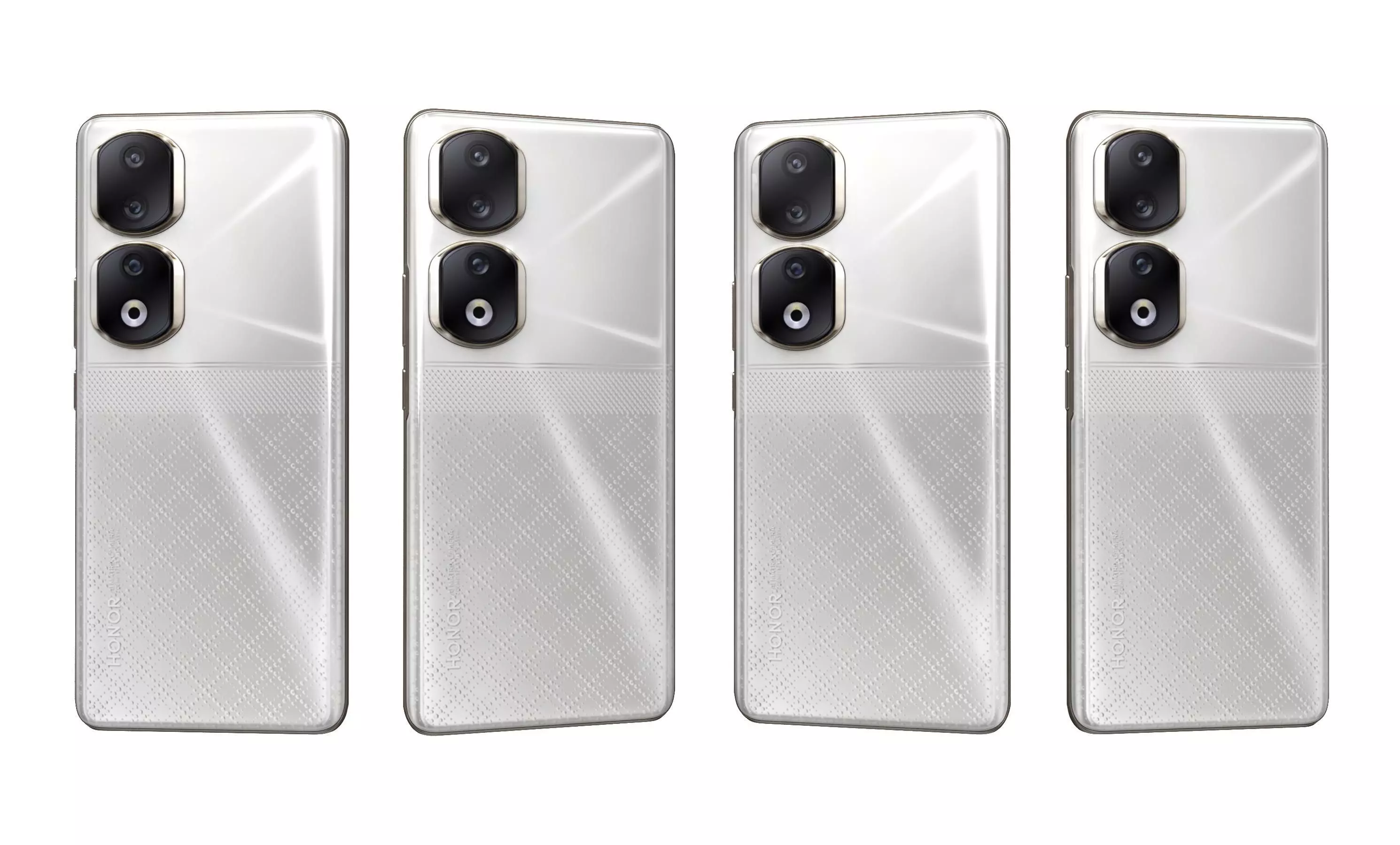 Honor 90 Pro White High Poly 3D model_26