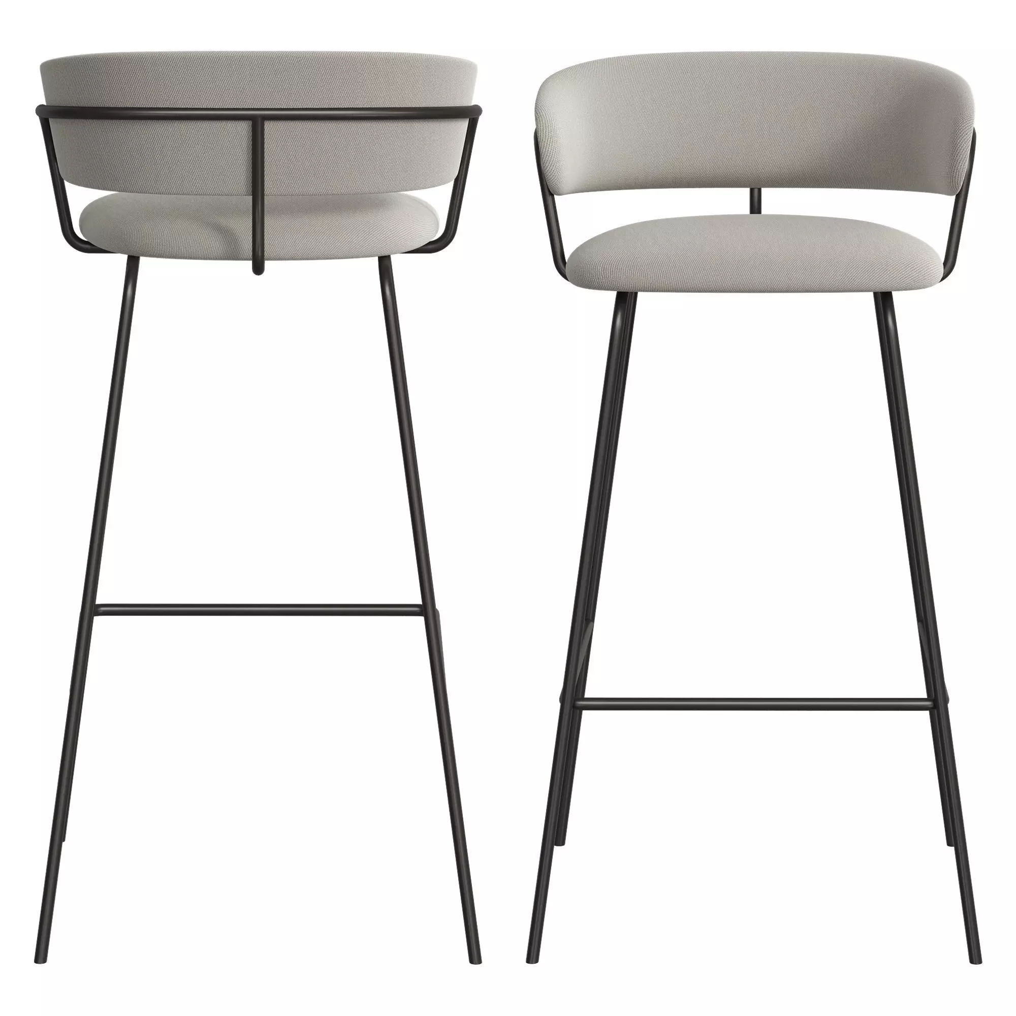 Milo Stool 3D model_10