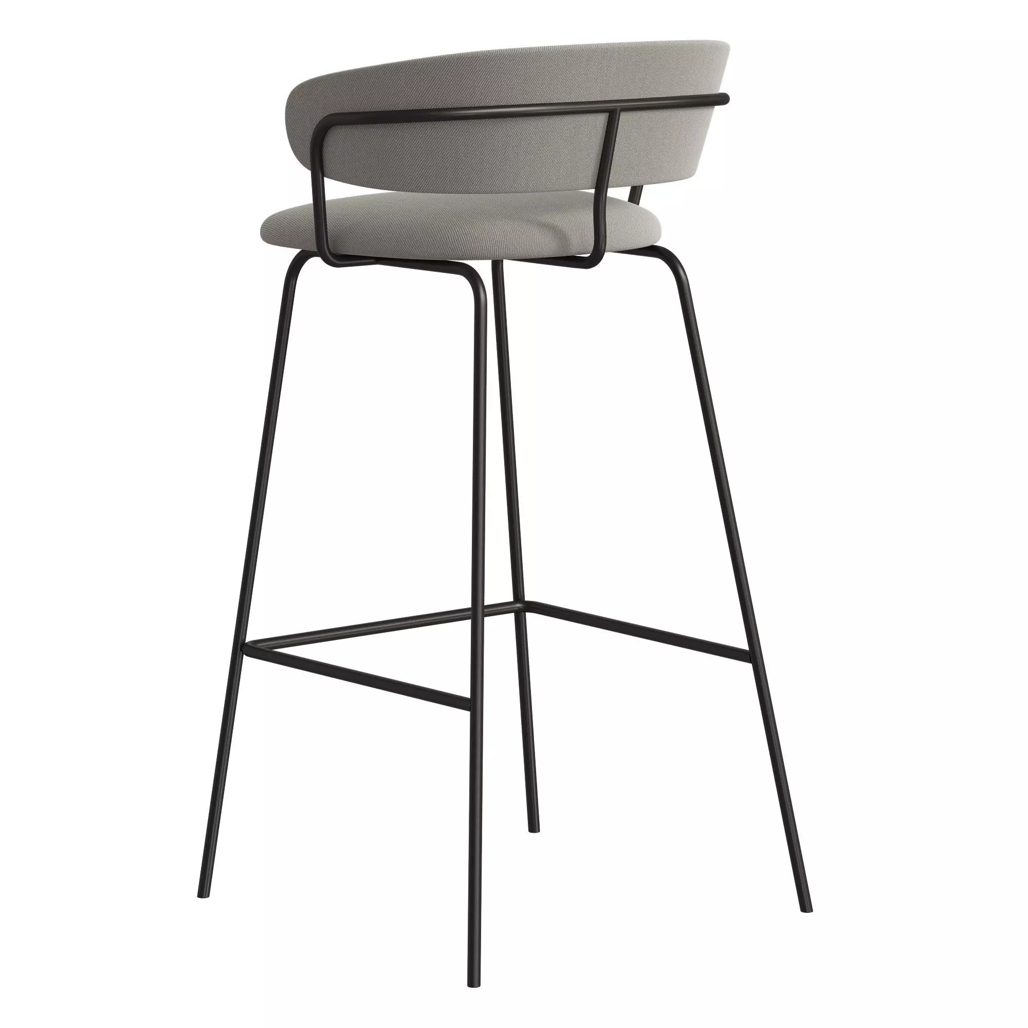 Milo Stool 3D model_6