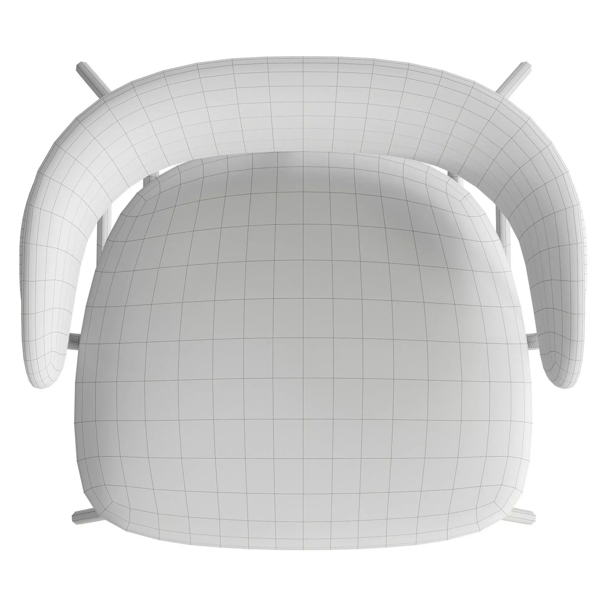 Milo Stool 3D model_5