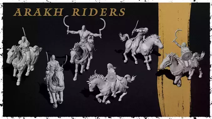 Desert warriors Arakh troop