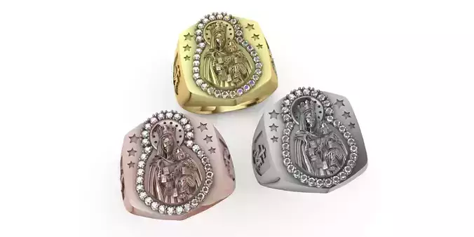 ANILLO VIRGEN DEL CARMEN 