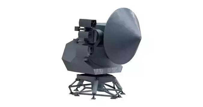 STIR 12 EO Mk2 radar 3D model