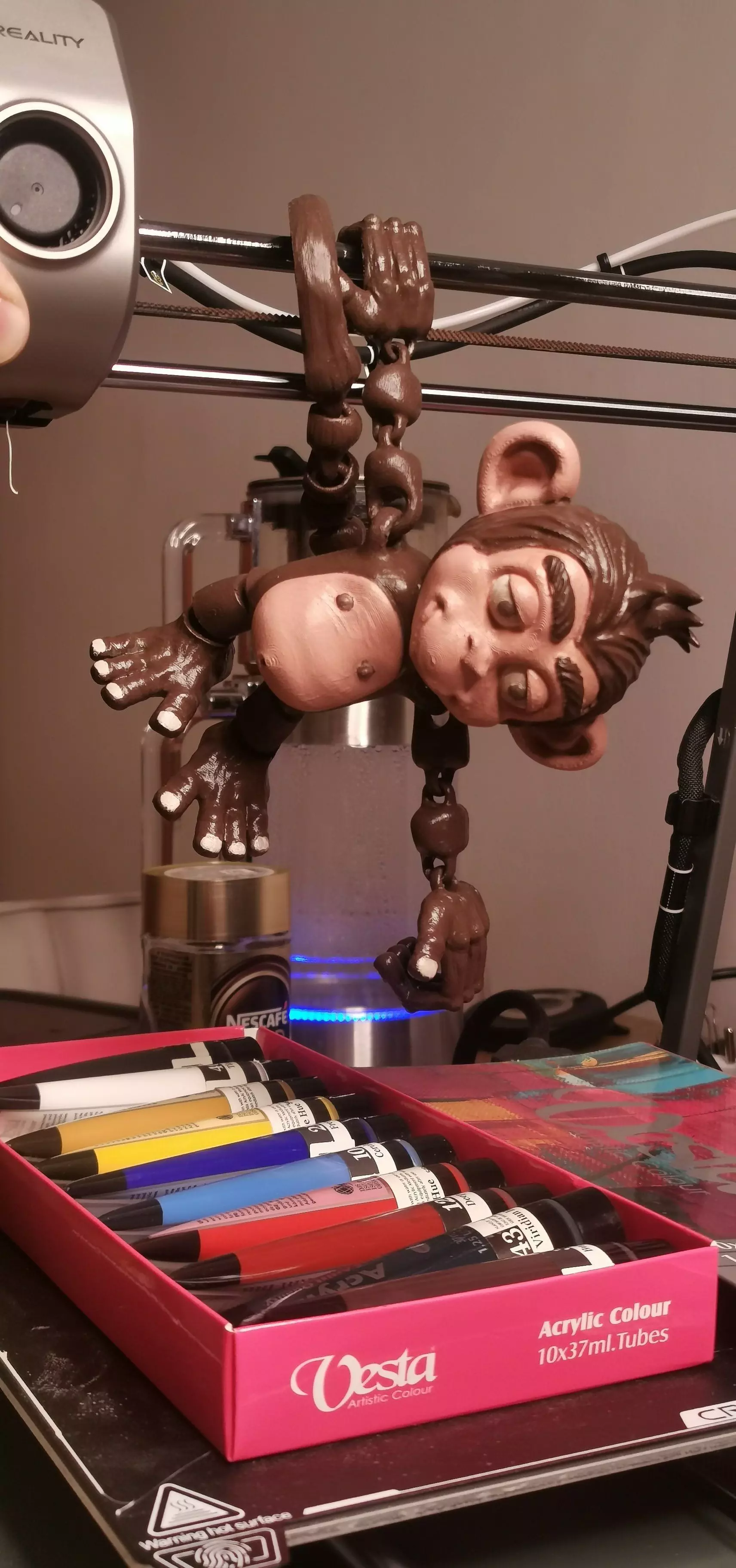 FLEXI MONKEY PRINT-IN-PLACE NO SUPPORTS  3D print model_7