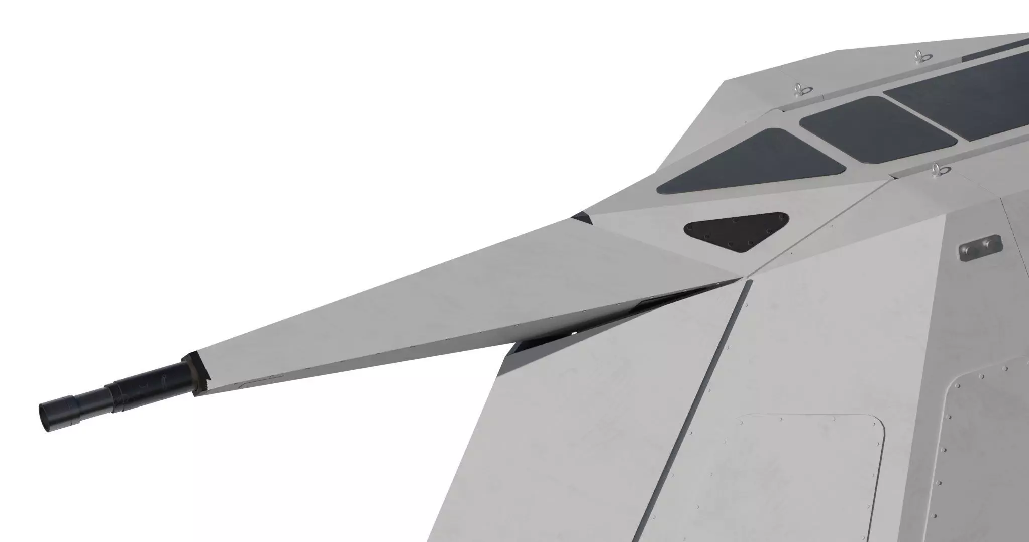 sovraponte 76mm naval gun 3D model_4