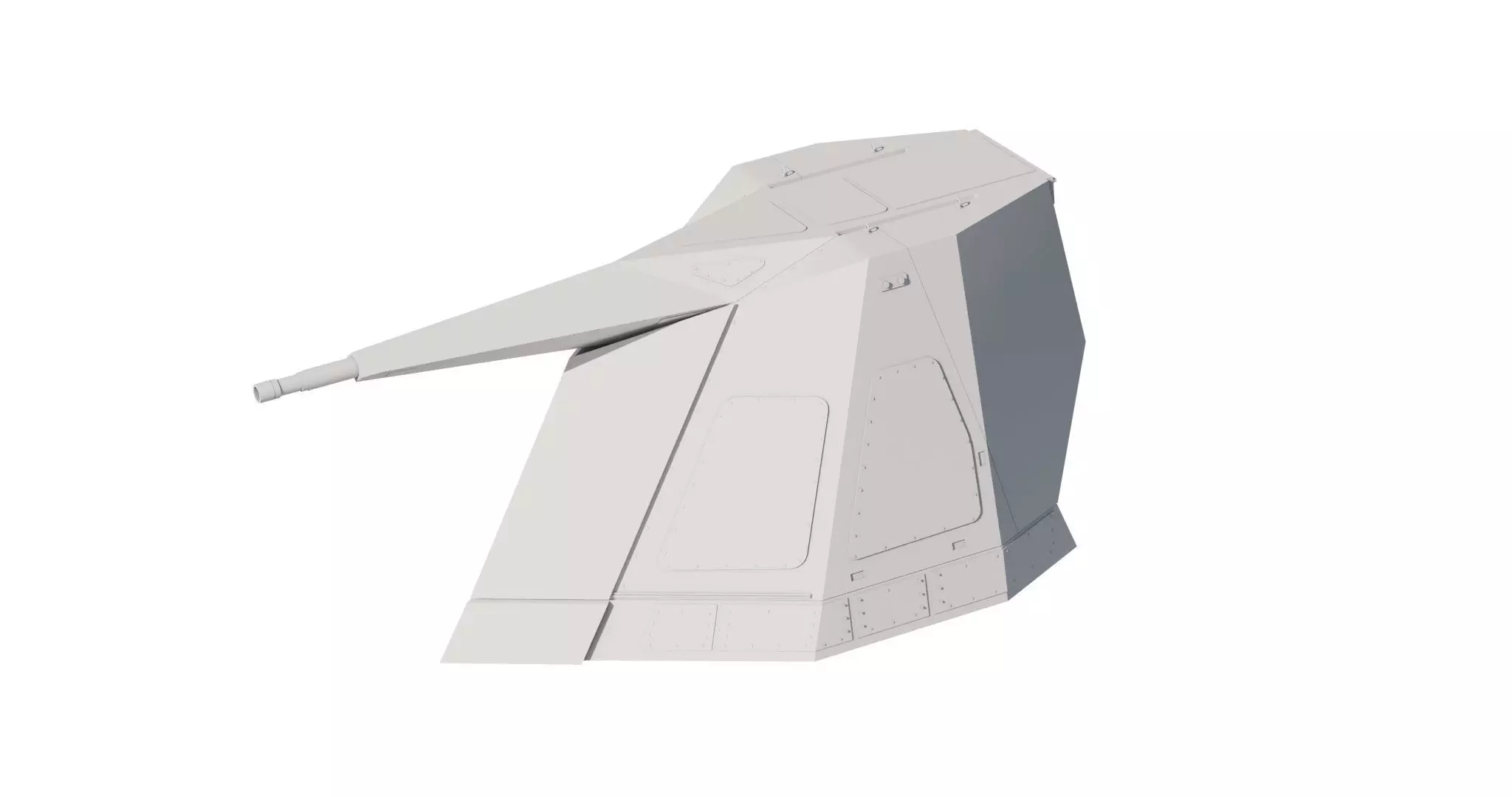 sovraponte 76mm naval gun 3D model_10