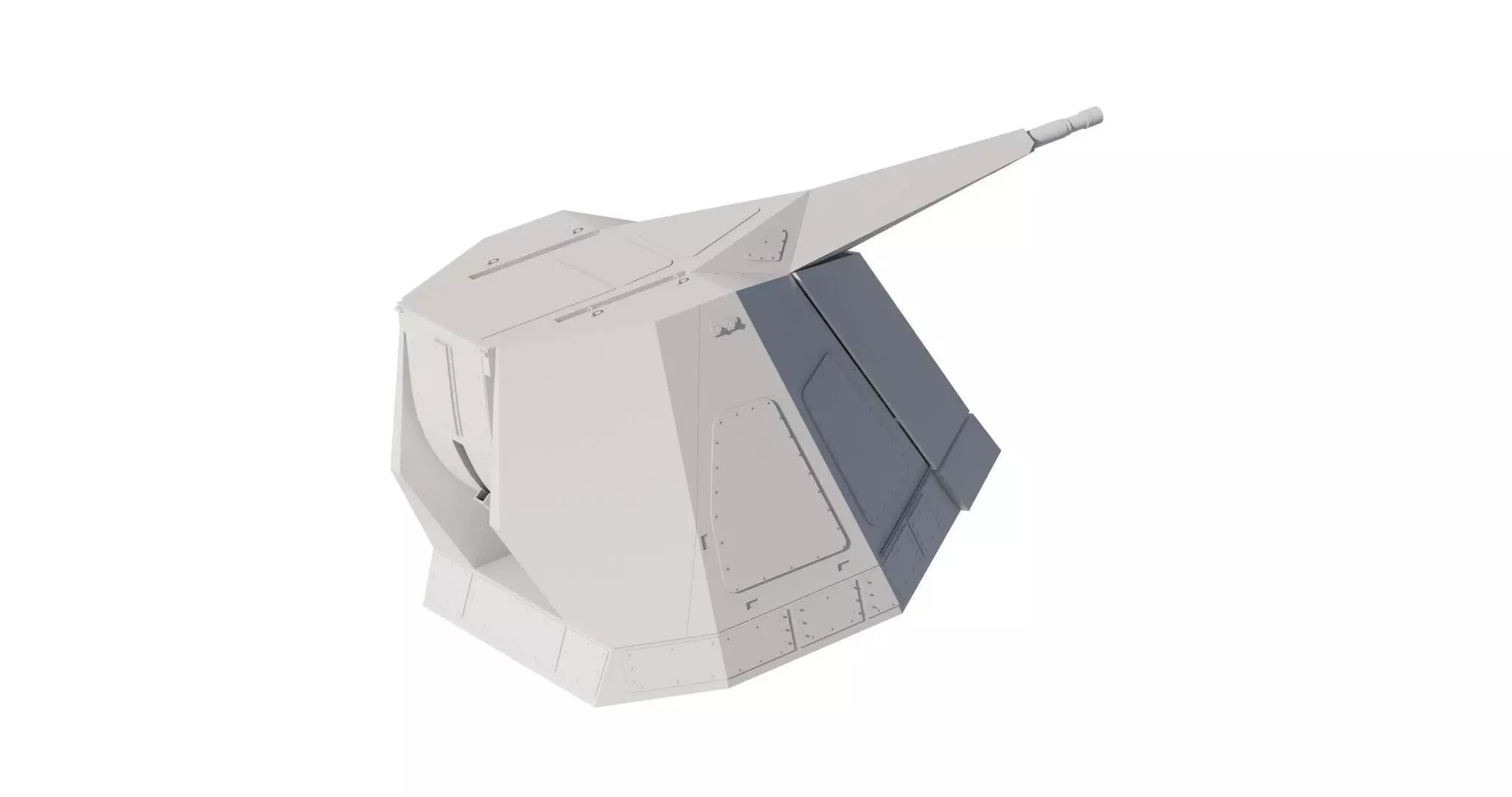 sovraponte 76mm naval gun 3D model_12