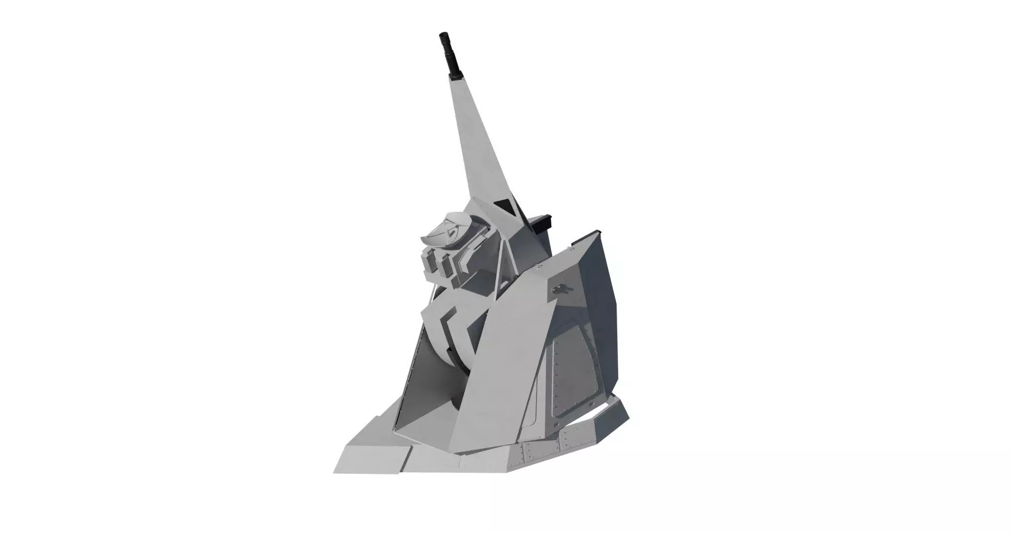 sovraponte 76mm naval gun 3D model_7