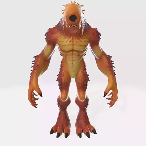 Monster Character 14 Low-poly 3D model